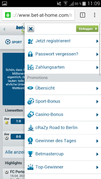 bet-at-home app